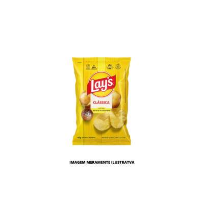 SALGADINHO - ELMA CHIPS - 62g LAYS CLASSICAS